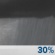 Sunday Night: Chance Rain Showers