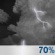 Thursday Night: Showers And Thunderstorms Likely
